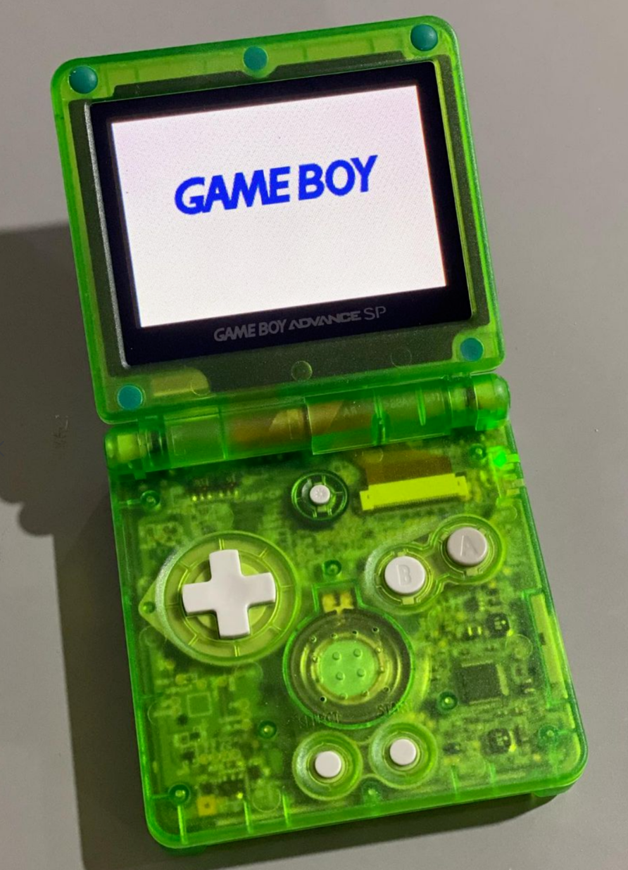 Nintendo Game Boy Advance GBA SP System CUSTOM! Super Bright!