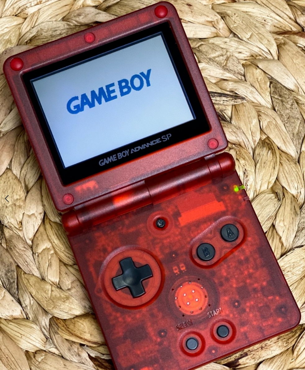 Nintendo Game Boy Advance GBA SP System CUSTOM! Super Bright!