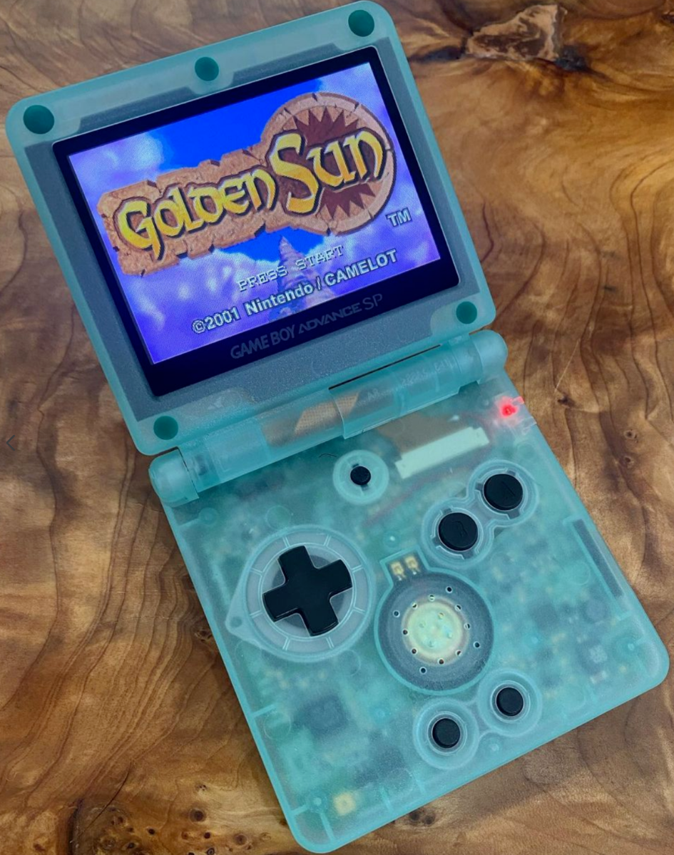 Nintendo Game Boy Advance GBA SP System CUSTOM! Super Bright!