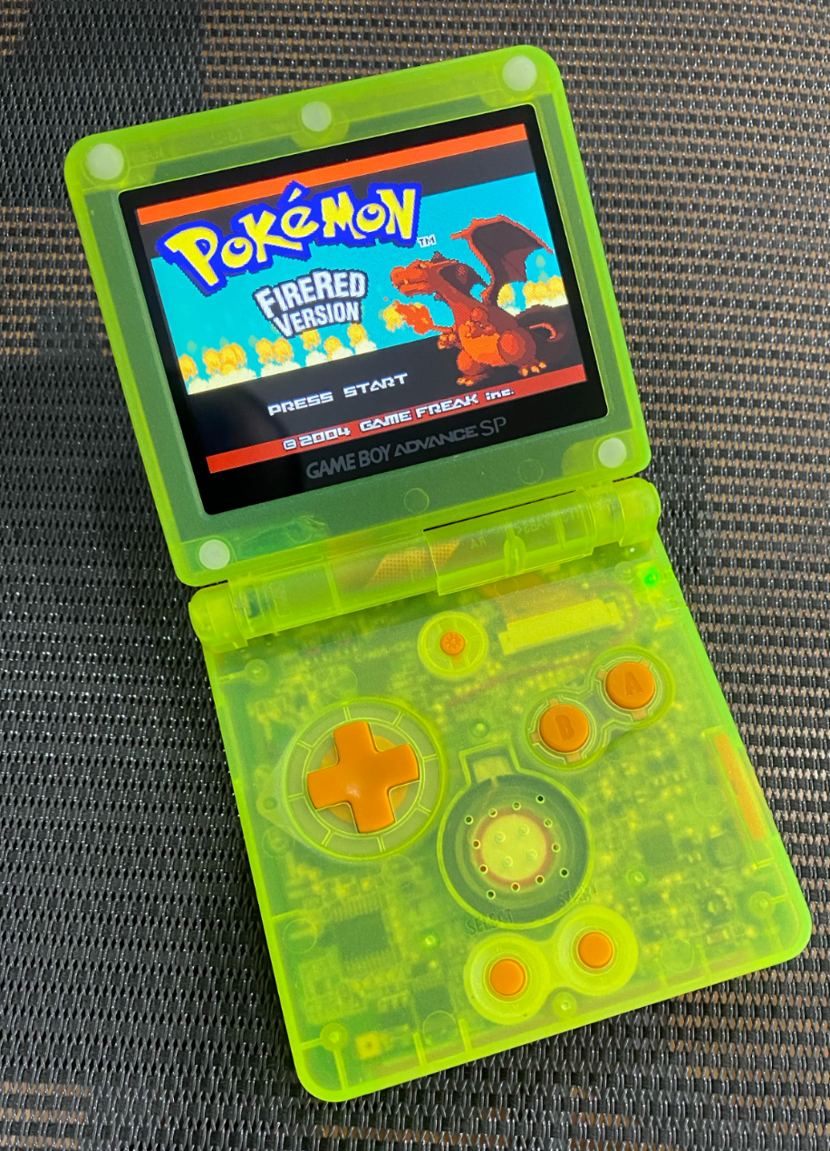 Nintendo Game Boy Advance GBA SP System CUSTOM! Super Bright!