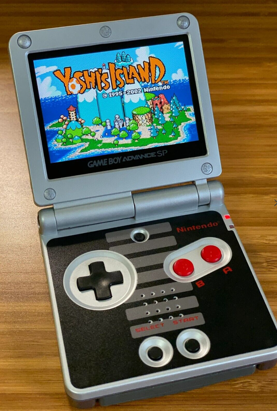 Nintendo Game Boy Advance GBA SP System CUSTOM! Super Bright!