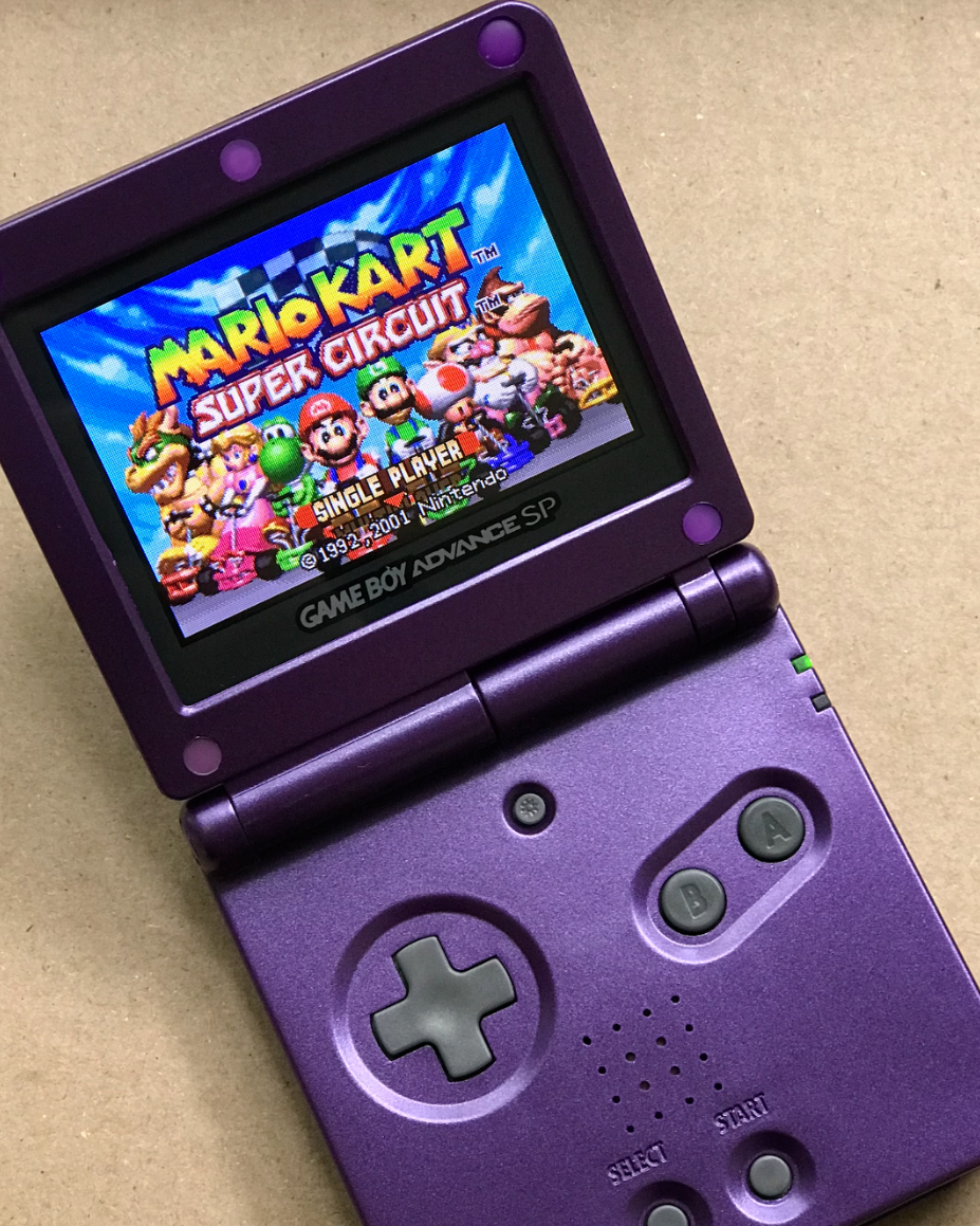 Nintendo Game Boy Advance GBA SP System CUSTOM! Super Bright!