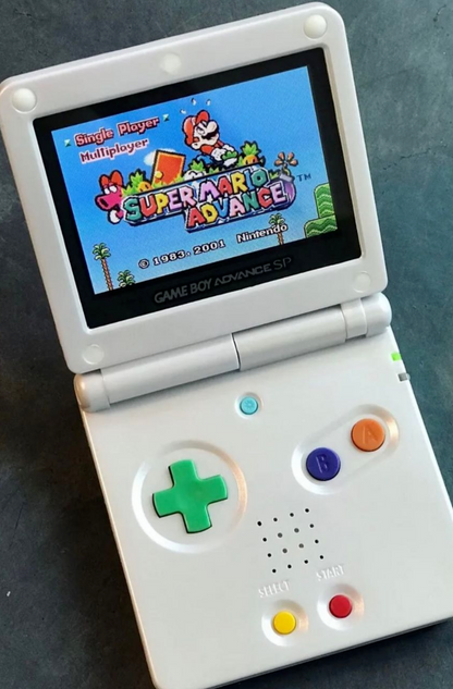 Nintendo Game Boy Advance GBA SP System CUSTOM! Super Bright!